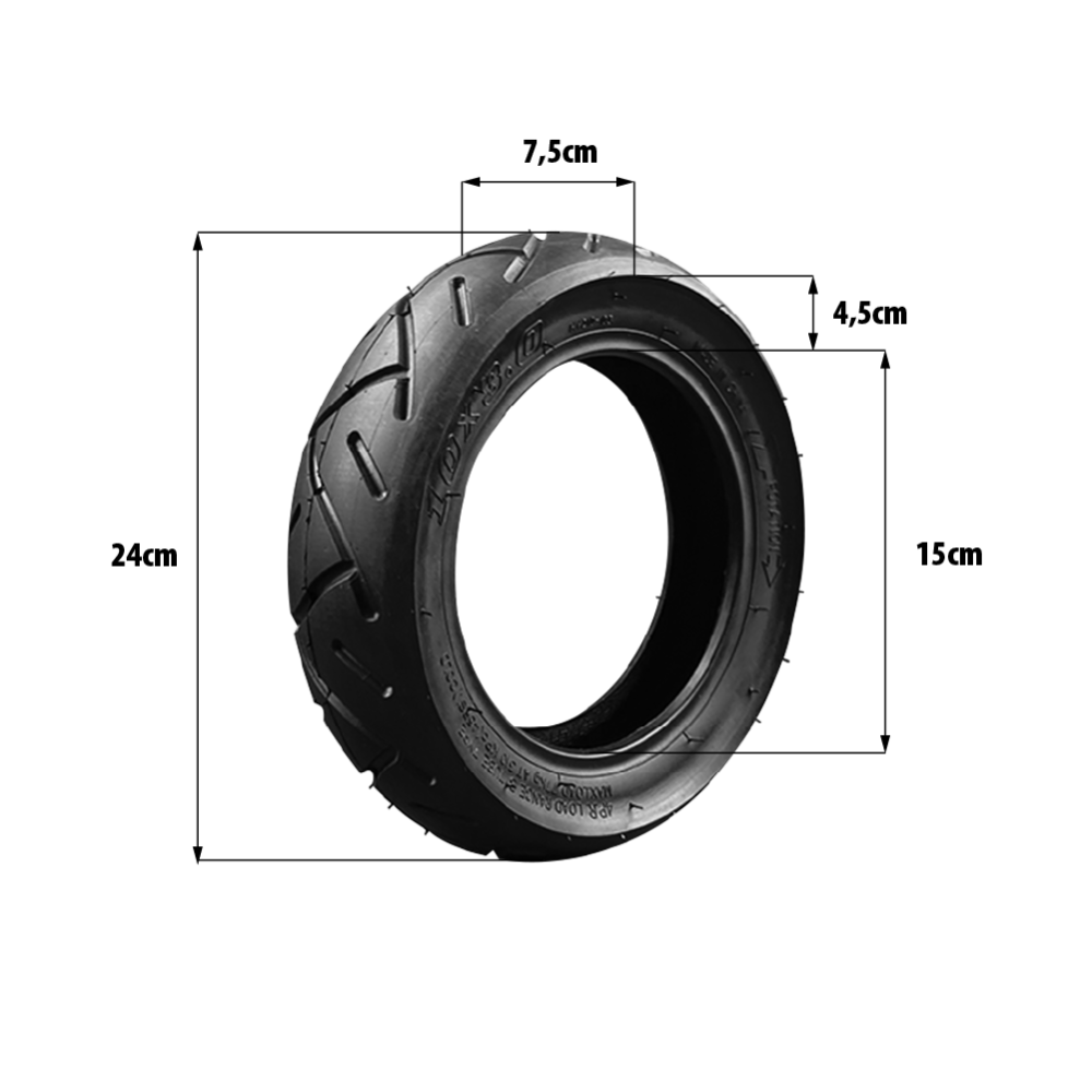 10X3 inch Voltek V8 KugooM4 tire