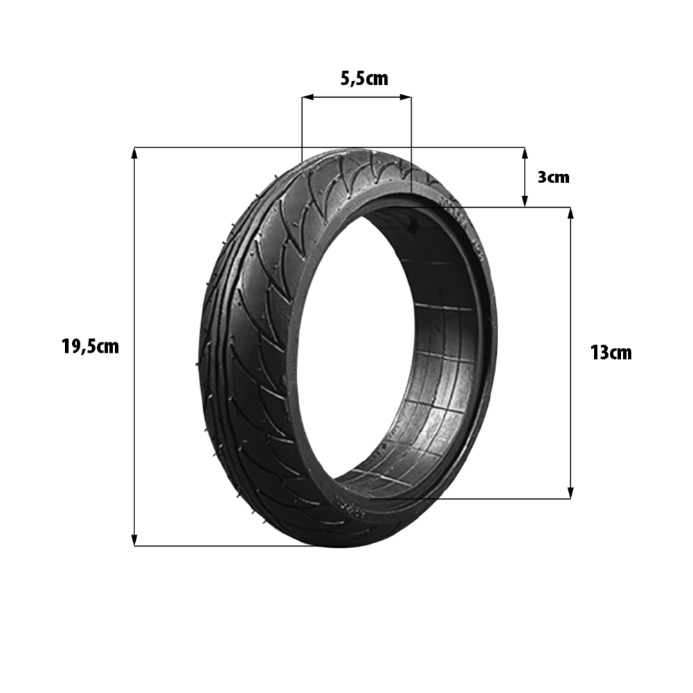 Ninebot Es1/2/3/4 solid tyre