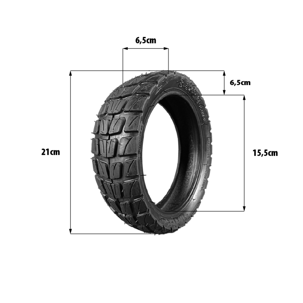 Neumático todoterreno 8.5x3 Dualtron Mini