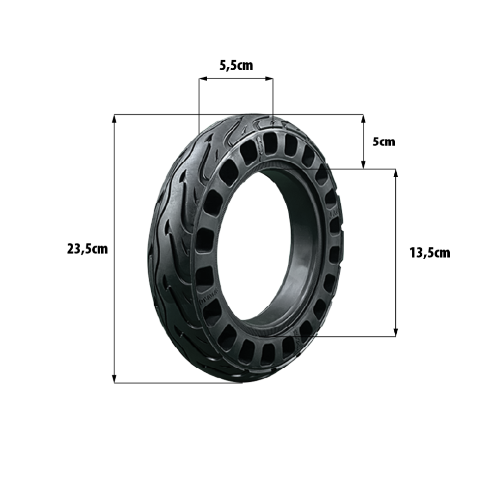 10x2.125 urbanGlide Ride 100xs, Ride 100S solid tyre