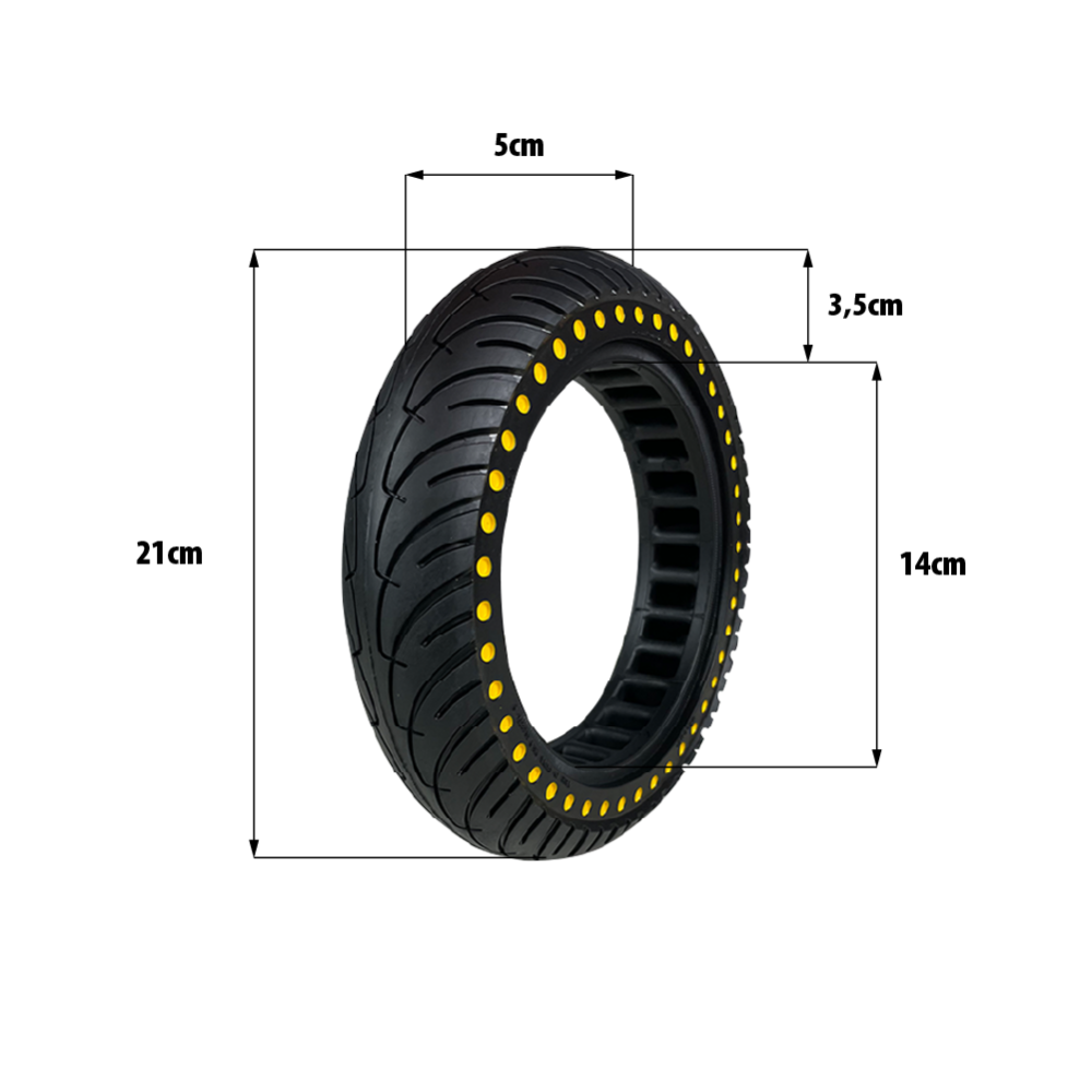 Xiaomi new generation solid tyre, yellow