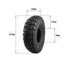 Pneu CST 4.10/3.50-4 pour trottinette électrique - wattiz
