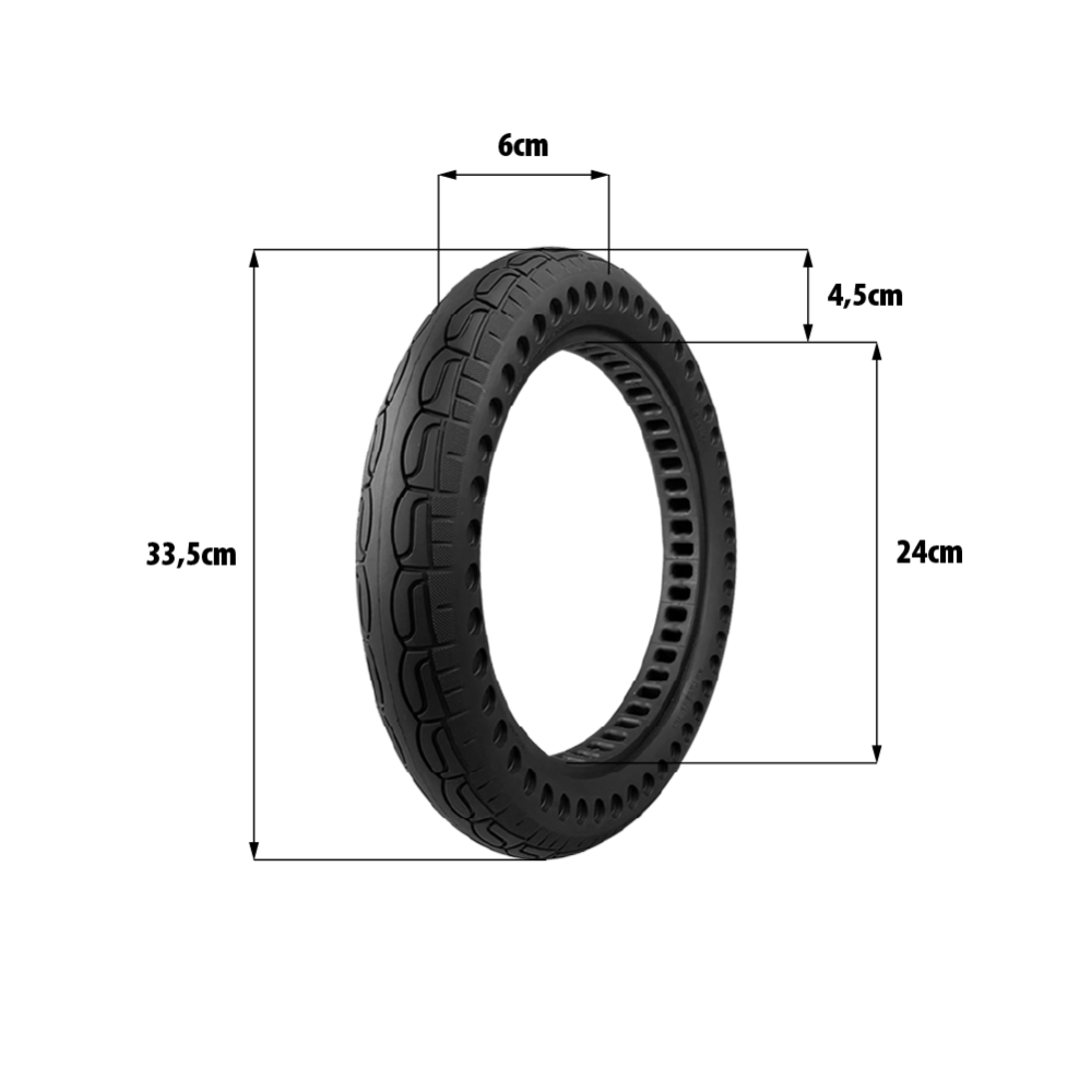 14 inch full draisienne tyre
