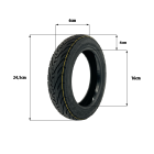 Pneu 60/70-6.5 tubeless avec gel pour Ninebot pour trottinette électrique - wattiz