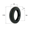 Tubeless 60/70-6.5 tire with gel for Ninebot G30