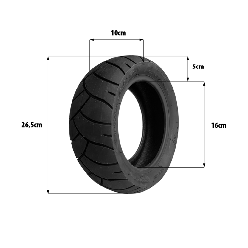 100/55-6.5 tubeless tyre