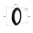 Pneu 70/100-19 Sur Ron pour trottinette électrique - wattiz