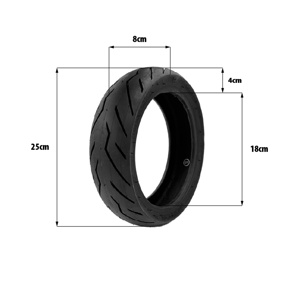 10.5x2.75 Reinforced tubeless road tyre