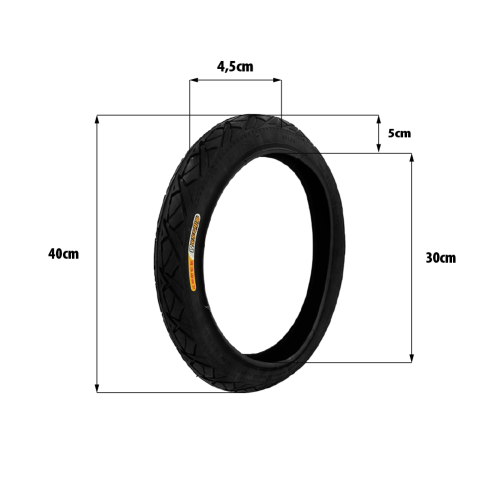 Reifen Draisine 16x1,95