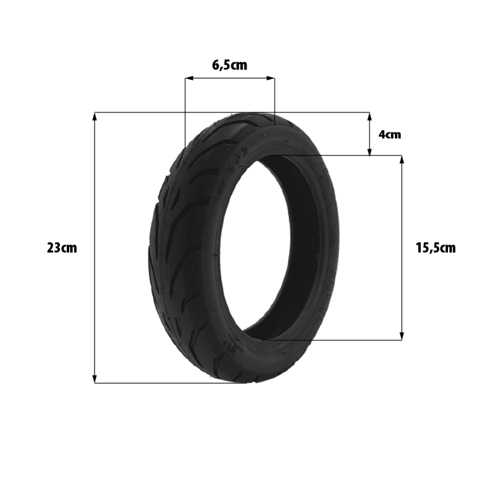 9x2 Ninebot E and Xiaomi tyre