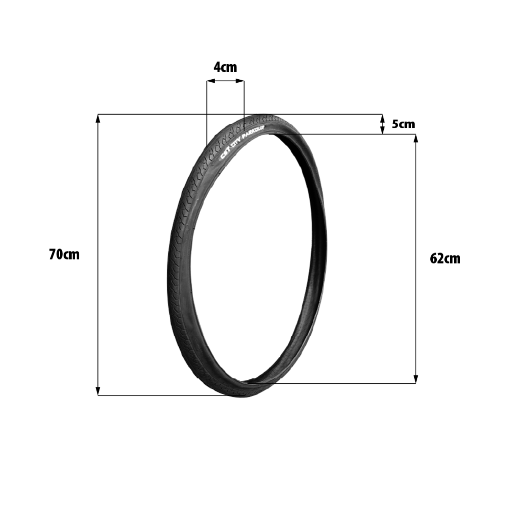 700x35C tyre CST