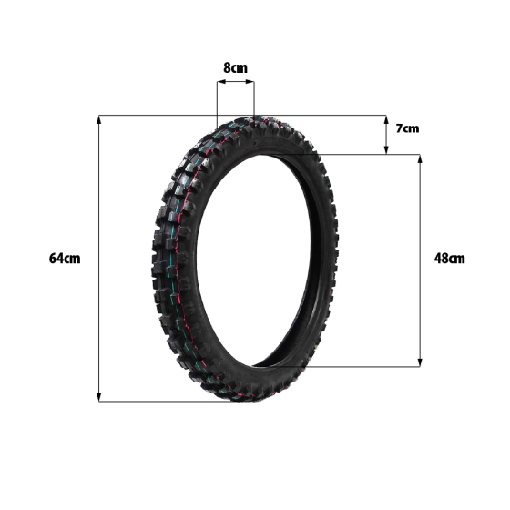 Pneu 90/90-19 OffRoad Surron Lightbee Talaria pour trottinette électrique - Wattiz