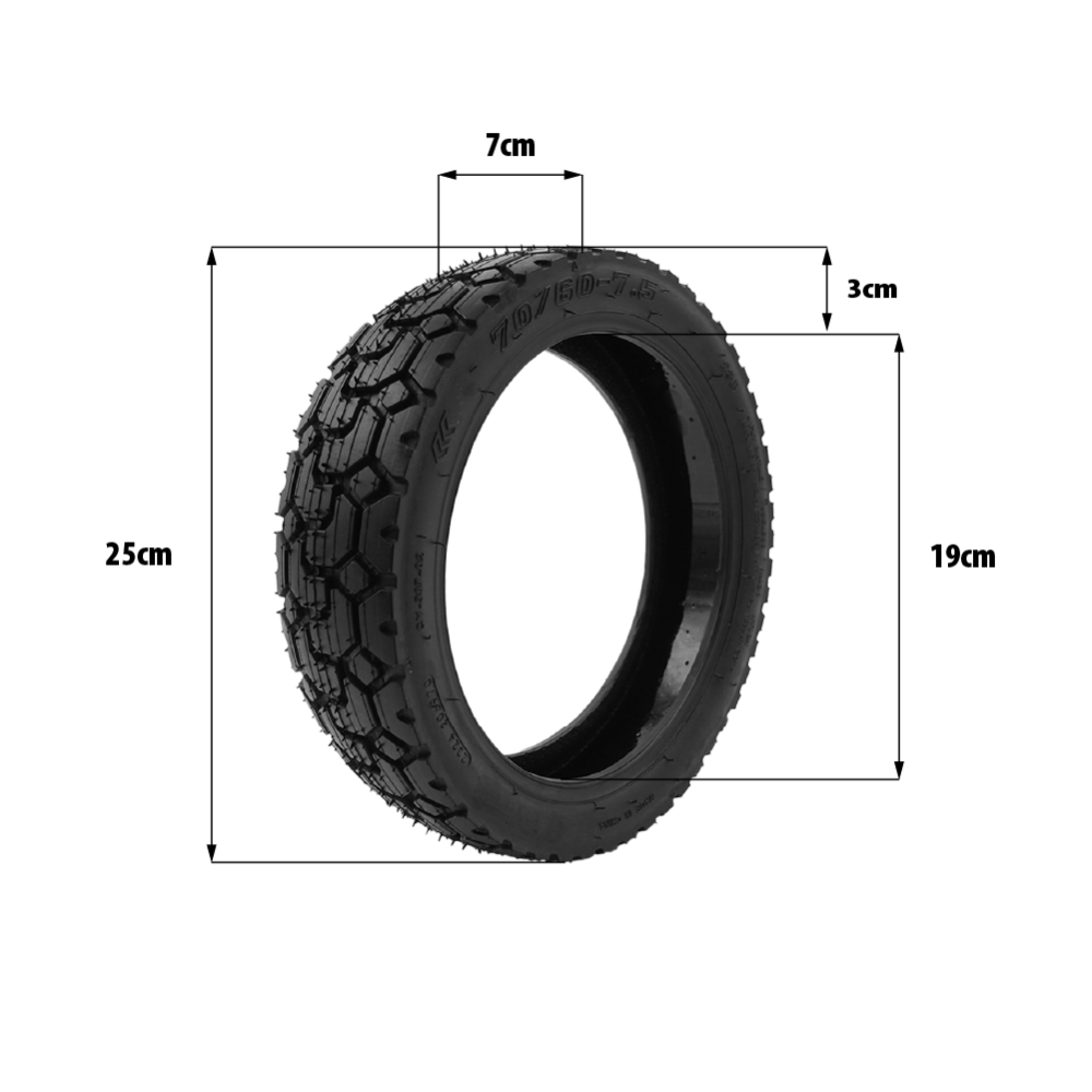 Neumático Ninebot ZT3 Pro 70/60-7.5 + gel antipinchazos