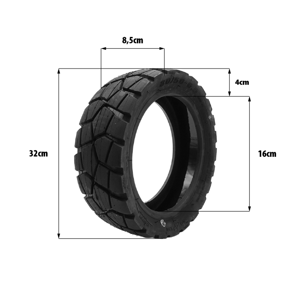 Neumático Dualtron Victor 2025 80/50-6.5 tubeless + gel antipinchazos