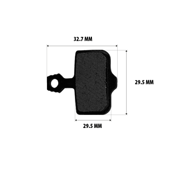 Plaquettes de freins Zero 10x 11x Vsett 10+ Storm Thunder pour trottinette électrique - wattiz