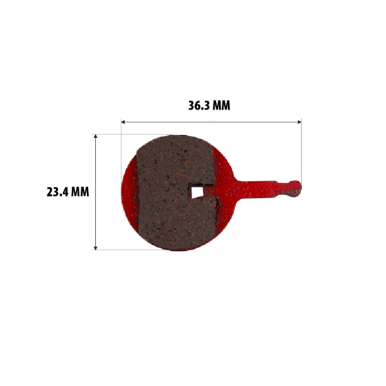 Plaquettes de freins SpeedTrott RS800/1600 02B pour trottinette électrique - wattiz