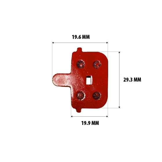 Plaquettes de freins Kugoo Gbooster 11E pour trottinette électrique - wattiz