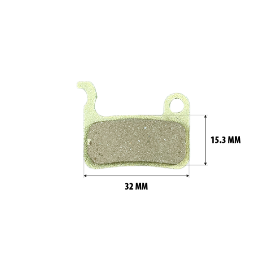 Plaquettes de freins métalliques Xtech Zoom pour trottinette électrique - wattiz