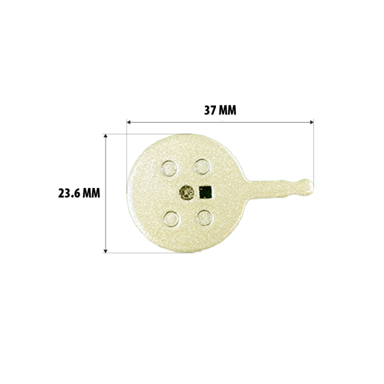 Plaquettes de freins métalliques SpeedTrott RS800/1600 02B pour trottinette électrique - wattiz
