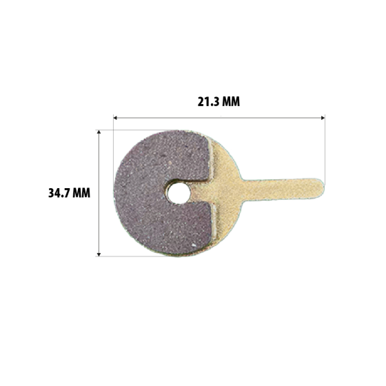 Plaquettes de freins métalliques Speedway et Dualtron pour trottinette électrique - wattiz