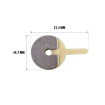Speedway and Dualtron metal brake pads