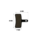 Plaquettes de freins Tektro Dorado pour trottinette électrique wattiz
