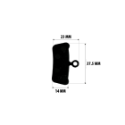Plaquettes de frein Sram Avid E7 E9 pour trottinette électrique wattiz