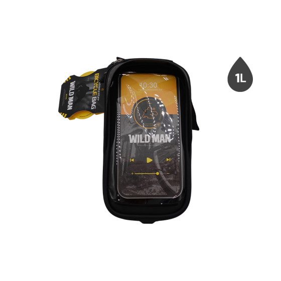 Sacoche Telephone 1L Wildman pour trottinette électrique - Wattiz
