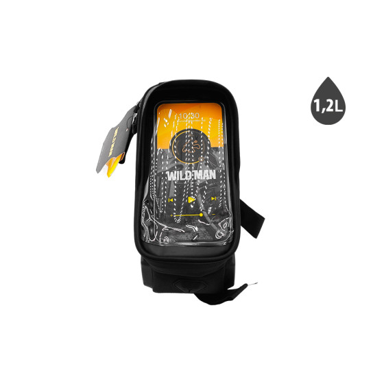 Sacoche Telephone 1,2L Wildman pour trottinette électrique - Wattiz