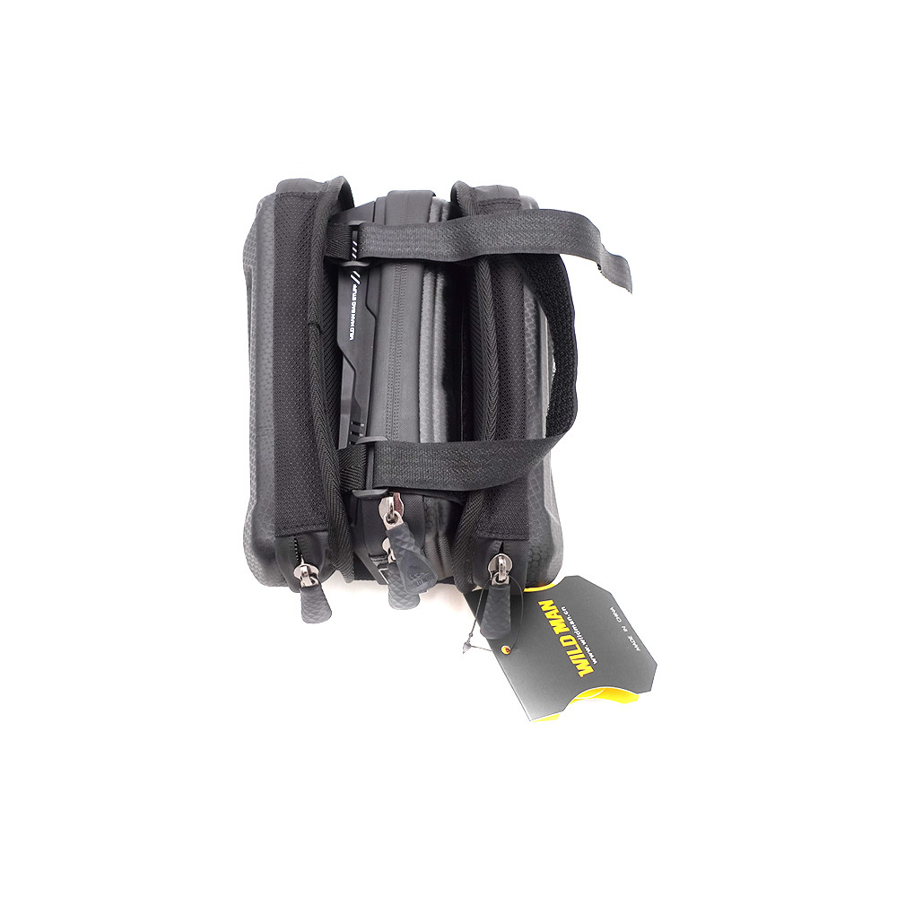 Bolsa telefónica para bicicleta Wildman XT6 con 3 bolsillos
