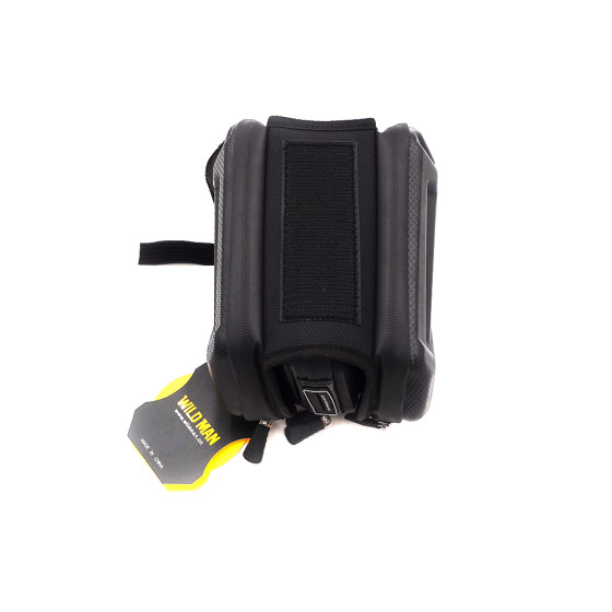 Sacoche pour velo 3 poches support telephone Wildman XT6 pour trottinette électrique - Wattiz