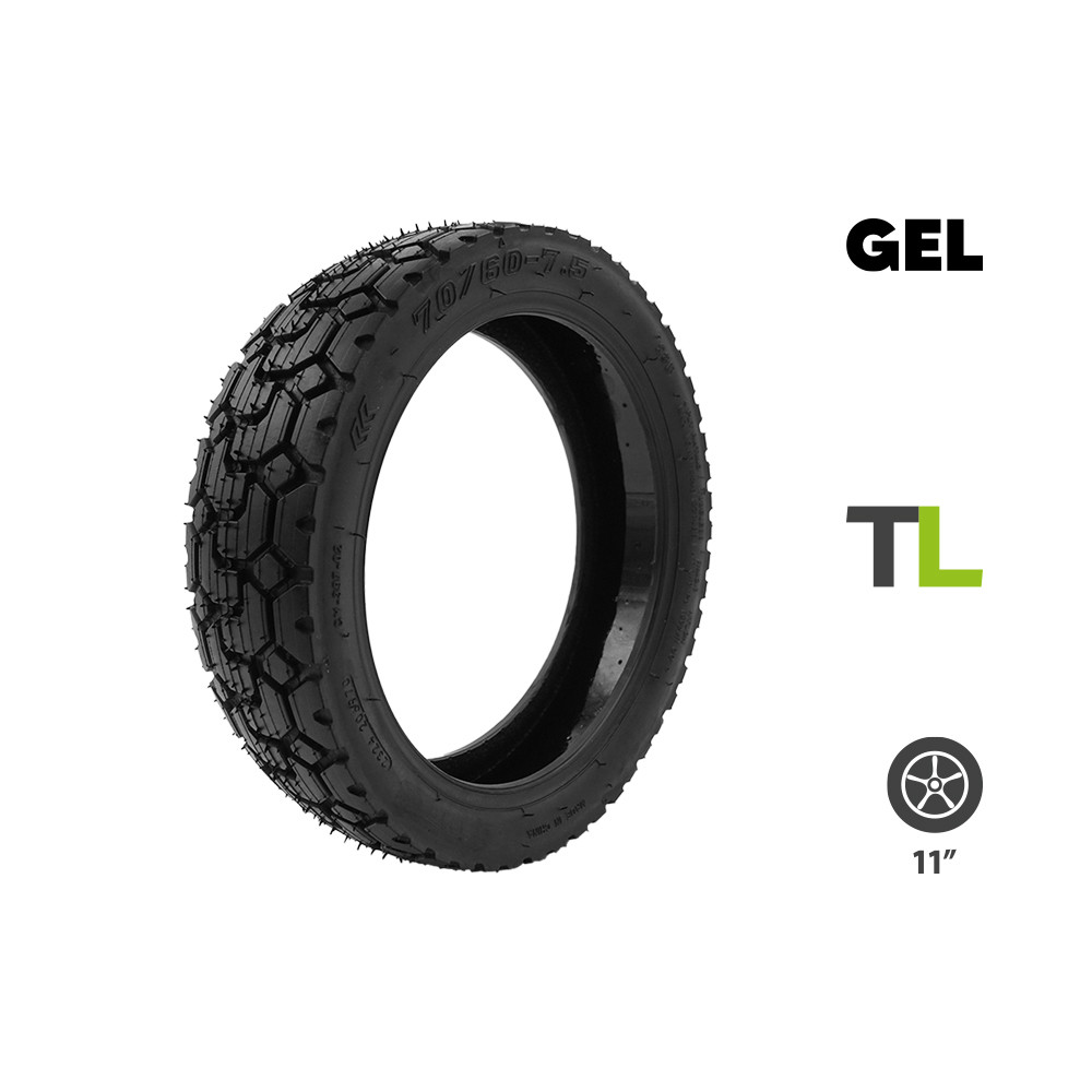 Neumático Ninebot ZT3 Pro 70/60-7.5 + gel antipinchazos