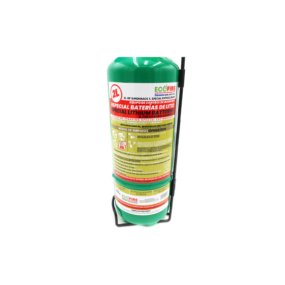 Extincteur batteries Lithium 2Kg pour trottinette électrique - Wattiz
