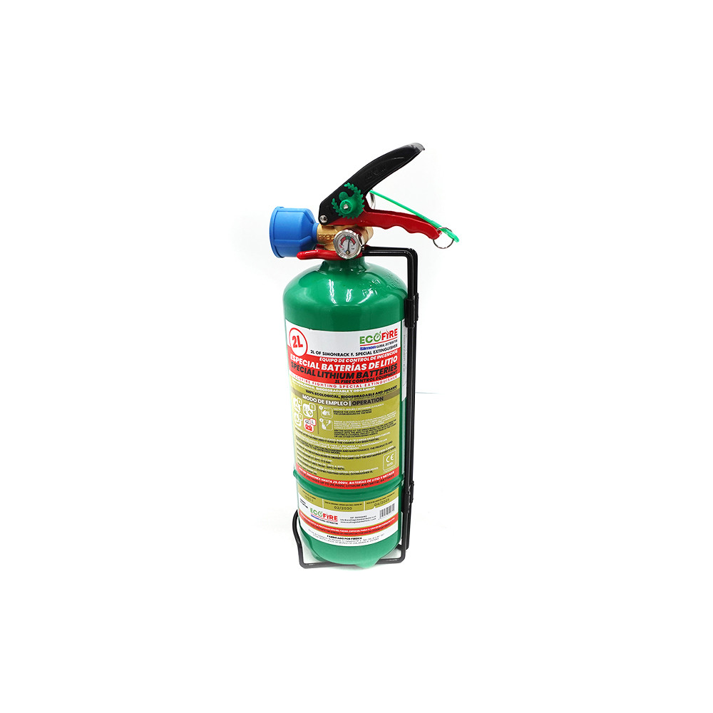 Fire extinguisher Lithium batteries 2Kg