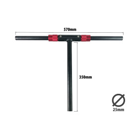 Guidon T Z8, Z9, Z10 pour trottinette électrique - wattiz