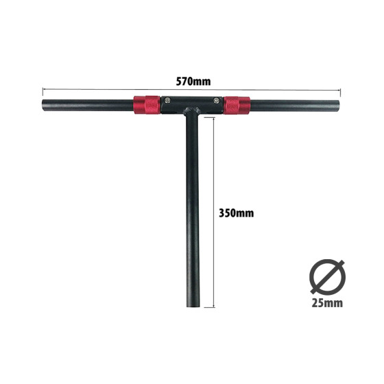 Guidon T Z8, Z9, Z10 pour trottinette électrique - wattiz