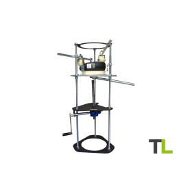 Scooter tire mounting machine 5.5" to 14" – solid and pneumatic