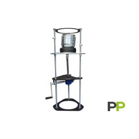 Scooter tyre mounting machine