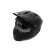 Mattschwarzer FRV-Straßenhelm (Größe S bis XL)