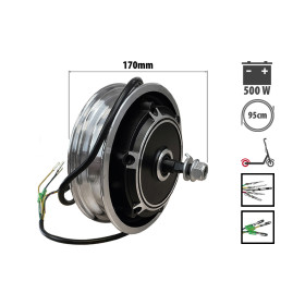 500w rear motor