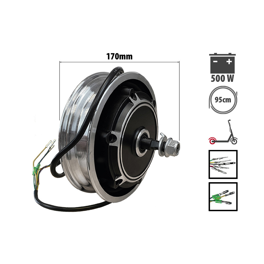 Heckmotor 500w