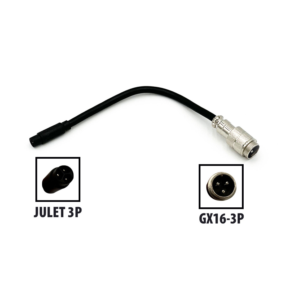 Adaptador de GX16-3P a Julet 3P
