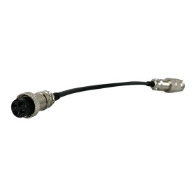 GX16-3 pin male to GX16-4 pin female adapter
