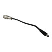 Adaptador de GX16-3P macho a DC 5,5 2,5 mm hembra