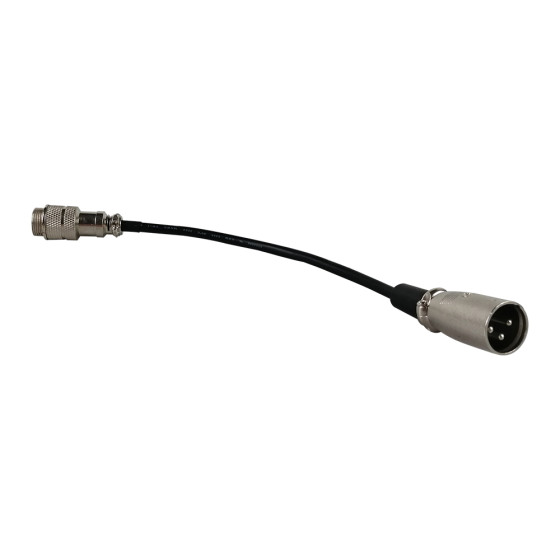 Adaptateur GX16-3P male vers XLR male pour trottinette électrique - Wattiz