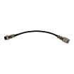 Adaptador de GX16-3P macho a GX12-3P hembra