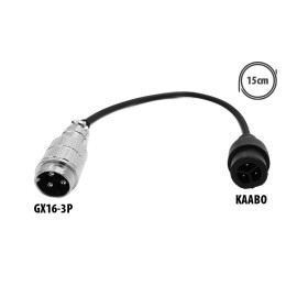 Adaptateur GX16 3P vers Kaabo pour trottinette électrique - Wattiz