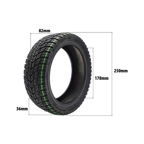 Pneu 80/55-7 tubeless CST Navee N65i pour trottinette électrique - Wattiz