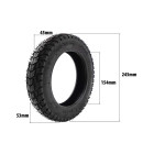 Pneu tubeless 10x2.125-6.1 pour trottinette électrique - Wattiz