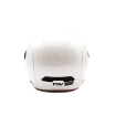 Casco JET FRV blanco brillante (tallas XS a XXL)